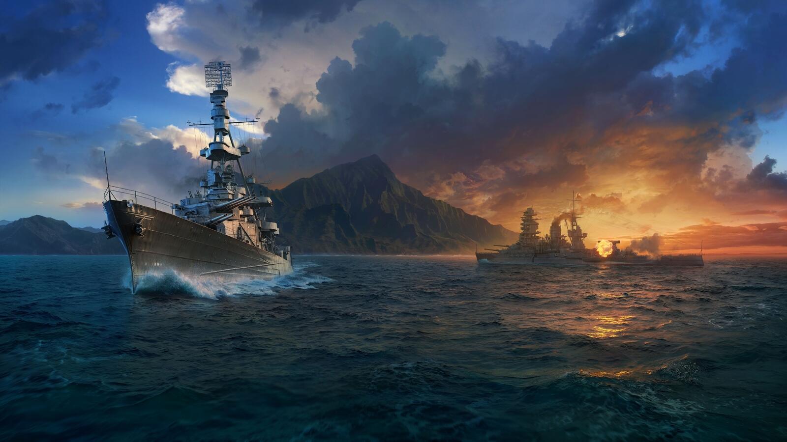 Обои мир военных кораблей игры компьютерные игры на рабочий стол