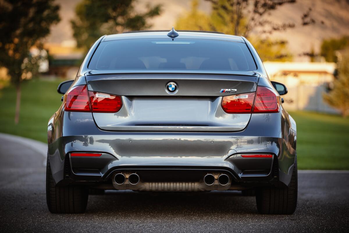 BMW F80 in gray