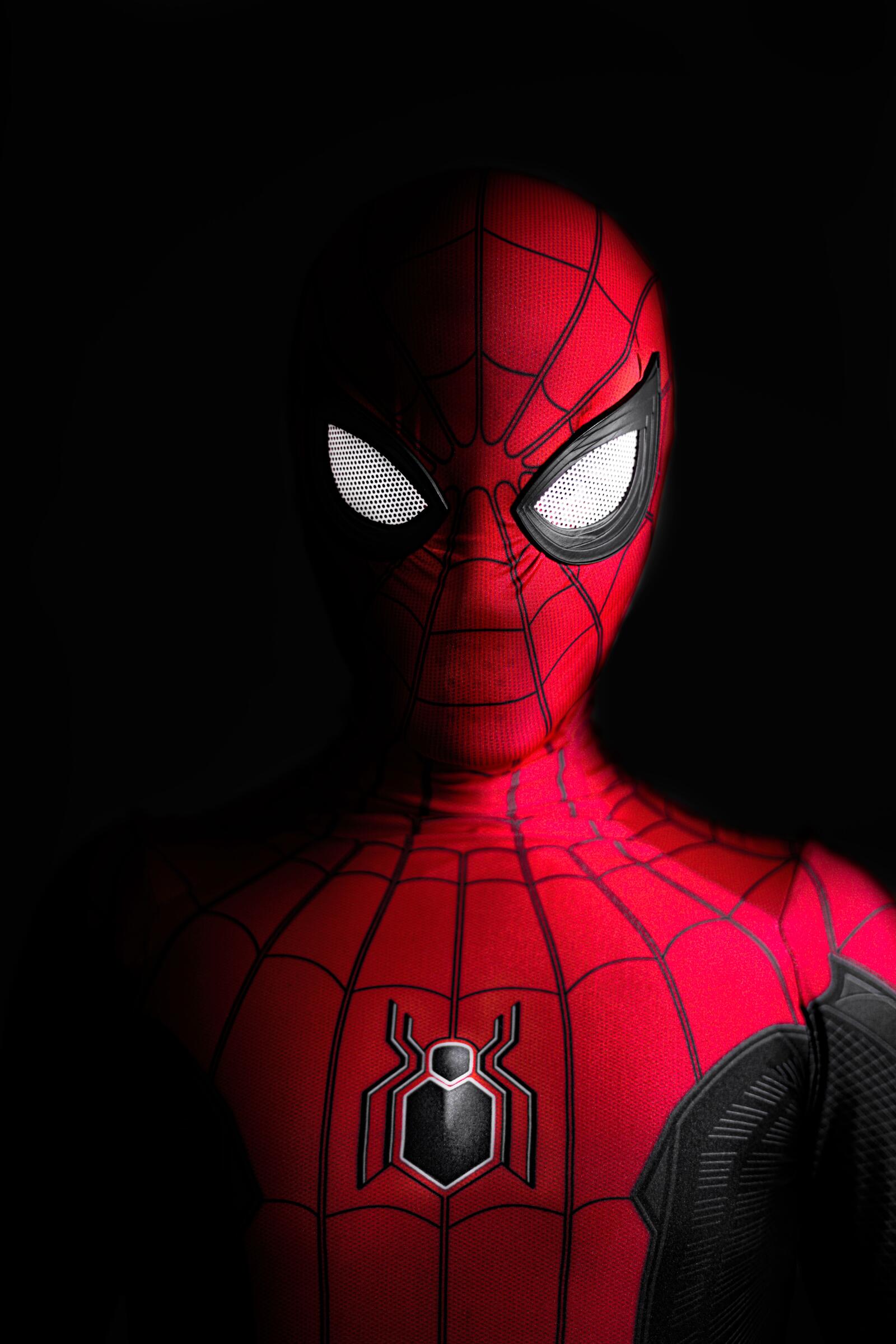 Free photo Portrait of the spider-man