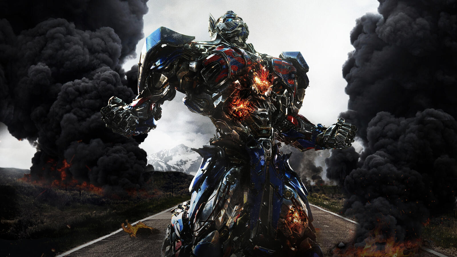 Free photo The bad robot from the movie Transformers The Last Knight.
