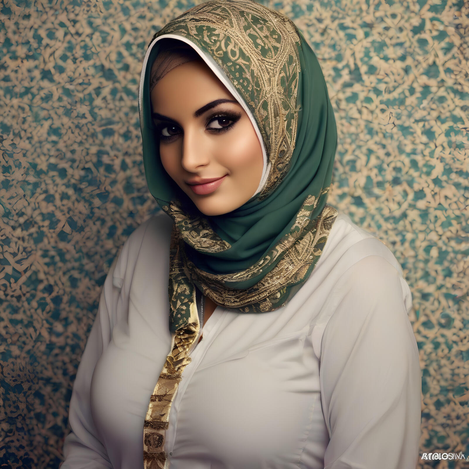 Free photo Muslim girl cute