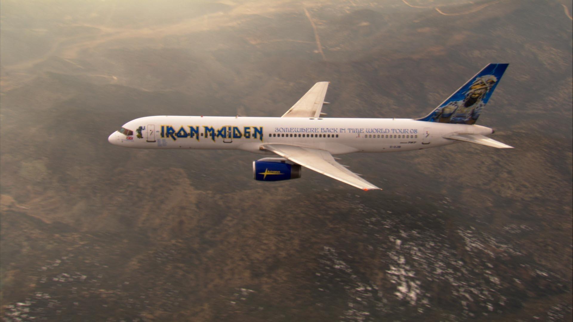 Wallpapers boeing iron maiden airplane on the desktop