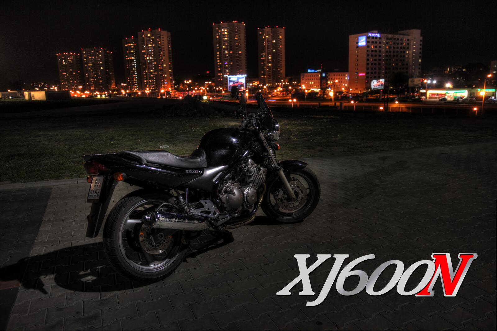 Wallpapers night motorcycle Poland on the desktop
