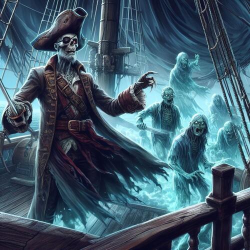 The crew of the ghost ship