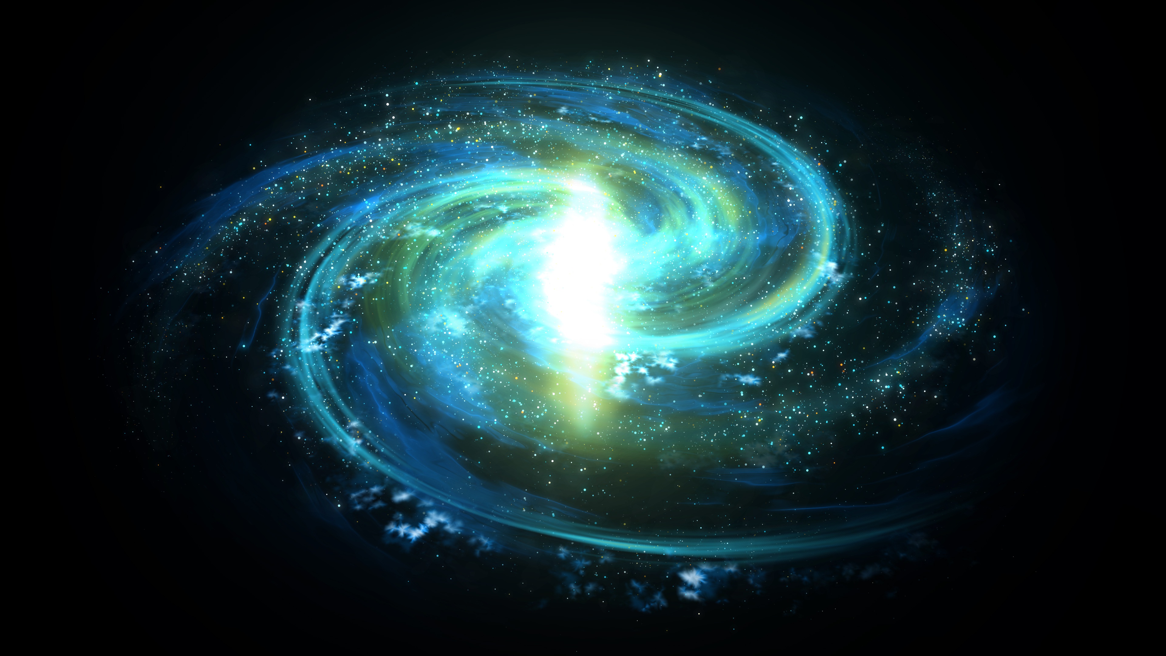 Бесплатное фото Космическая галактика