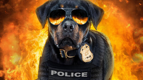 Полицейский пес