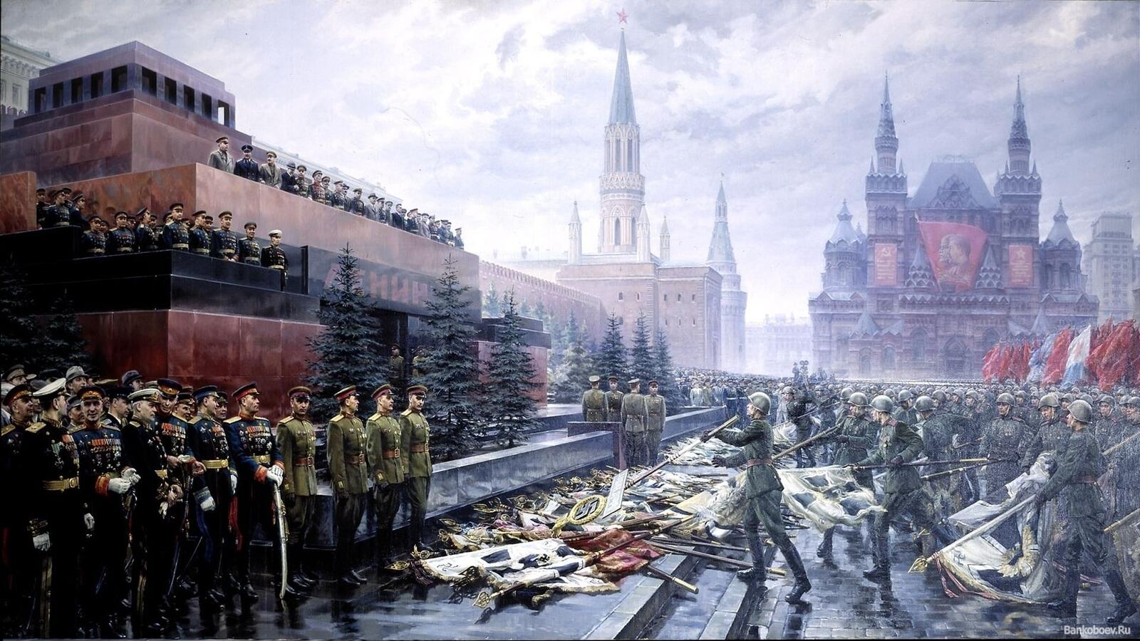 Обои кремль солдаты война на рабочий стол