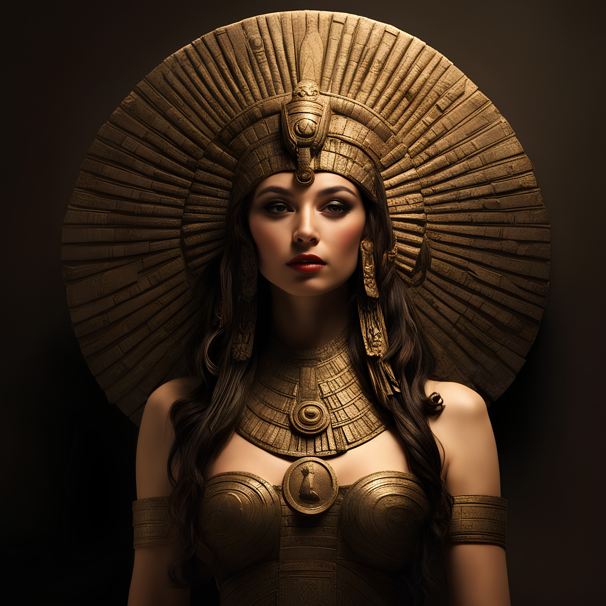 «Египетская грудастая богиня Бастет, …» — создано в Шедевруме