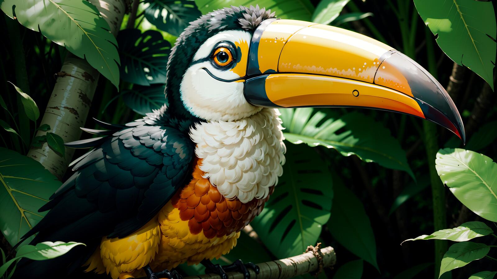 Free photo It`s a special toucan