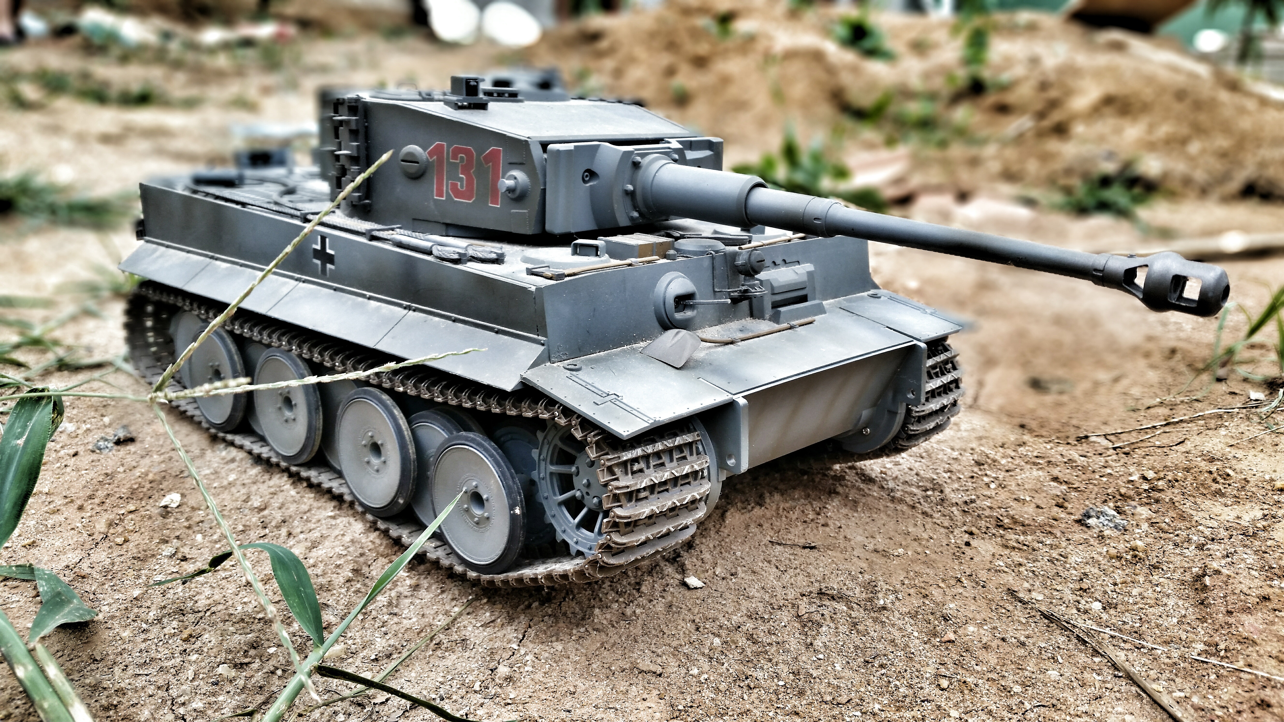 Free photo German tiger tank