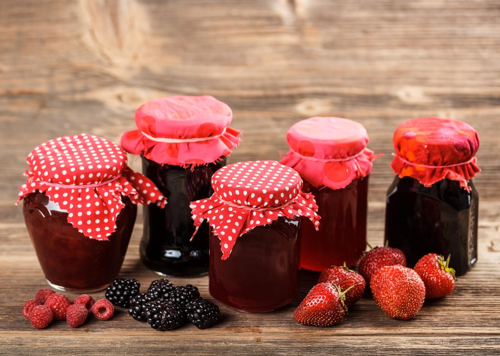 Free photo Forest berry jam