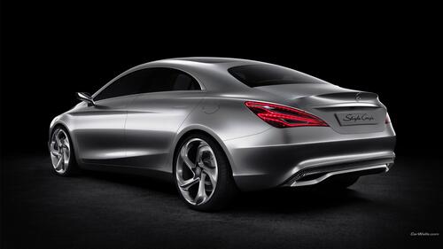 Mercedes Style Coupe rear view