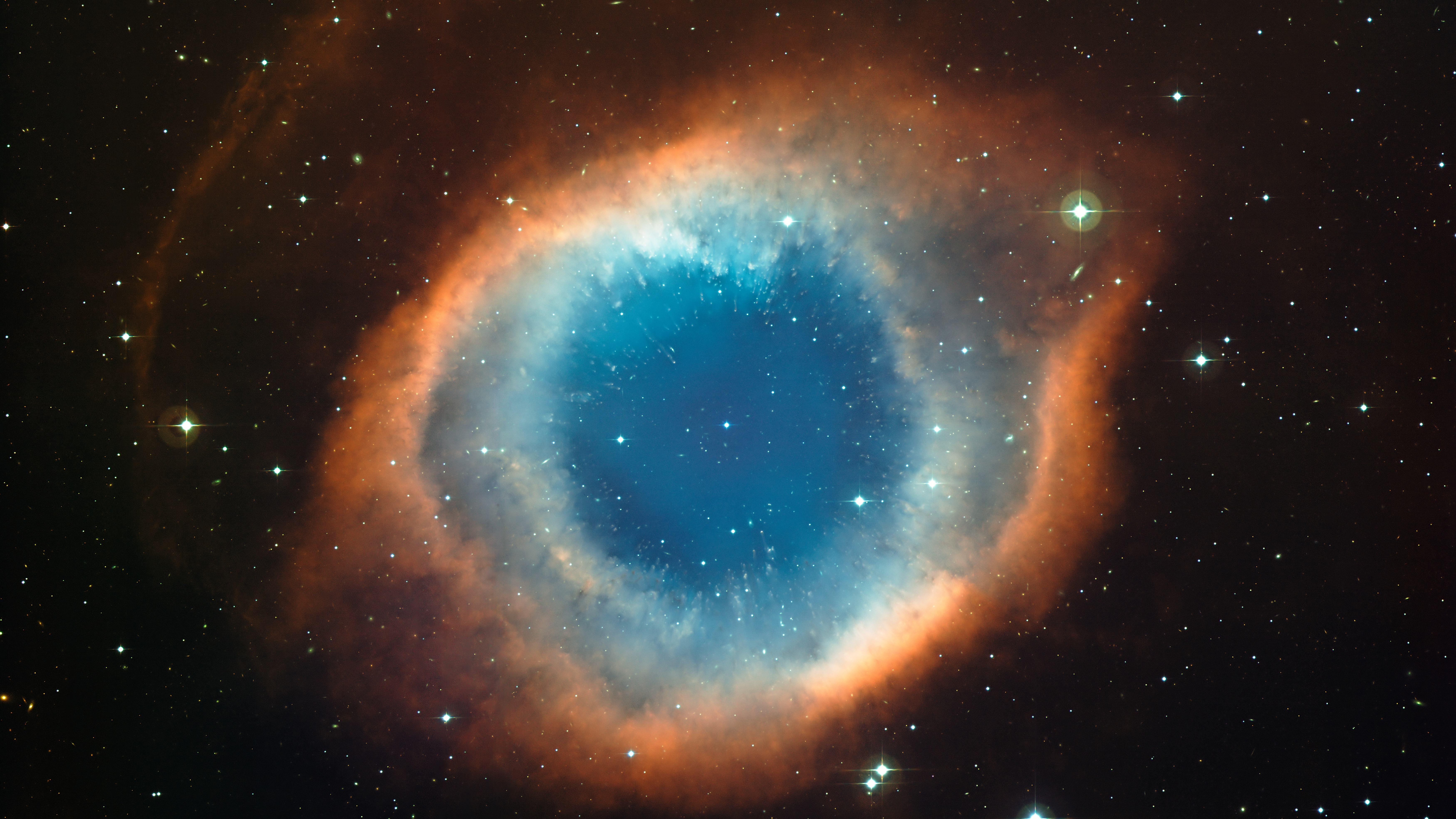 Бесплатное фото Фантастические обои с изображением космического глаза