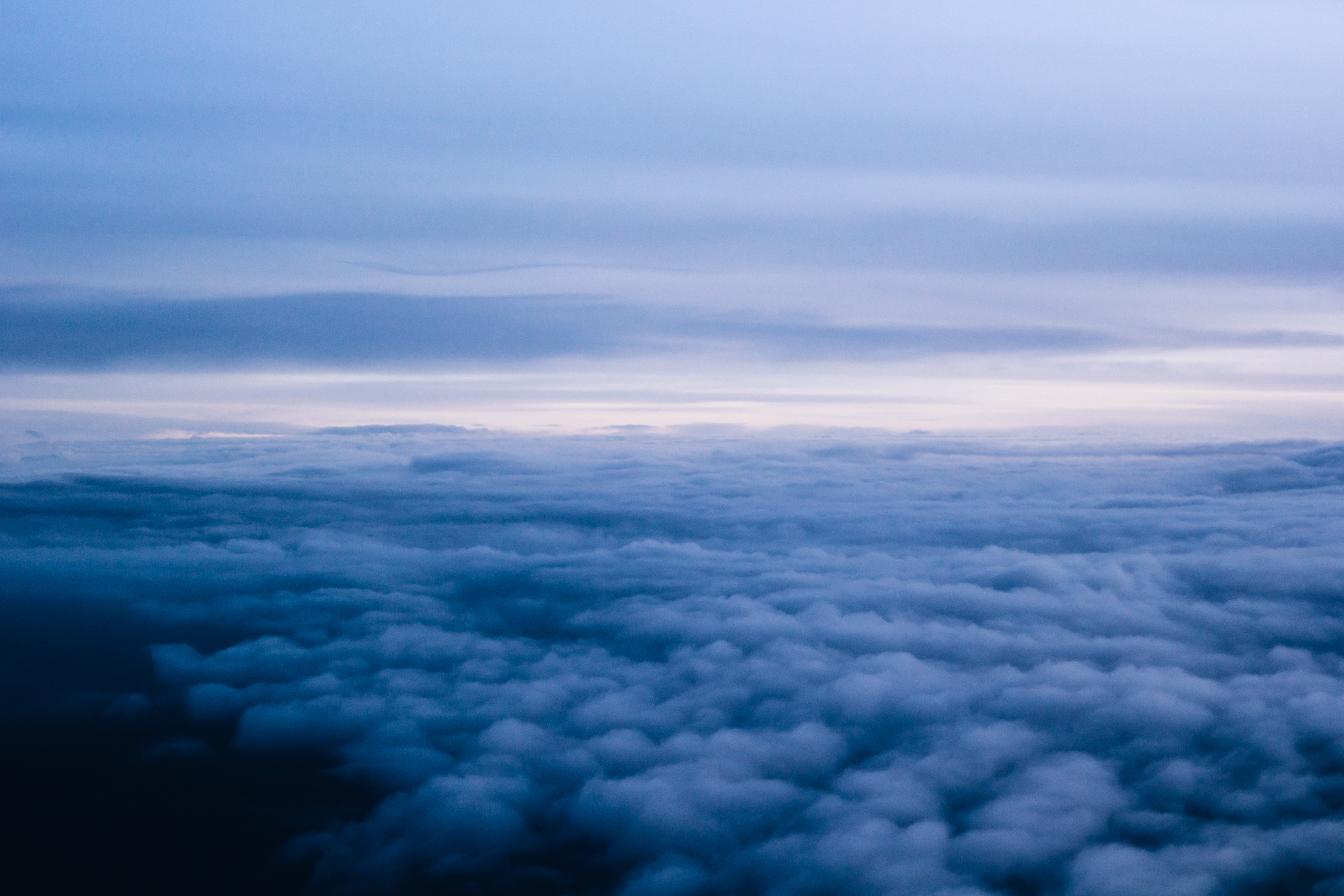 Бесплатное фото Густые облака