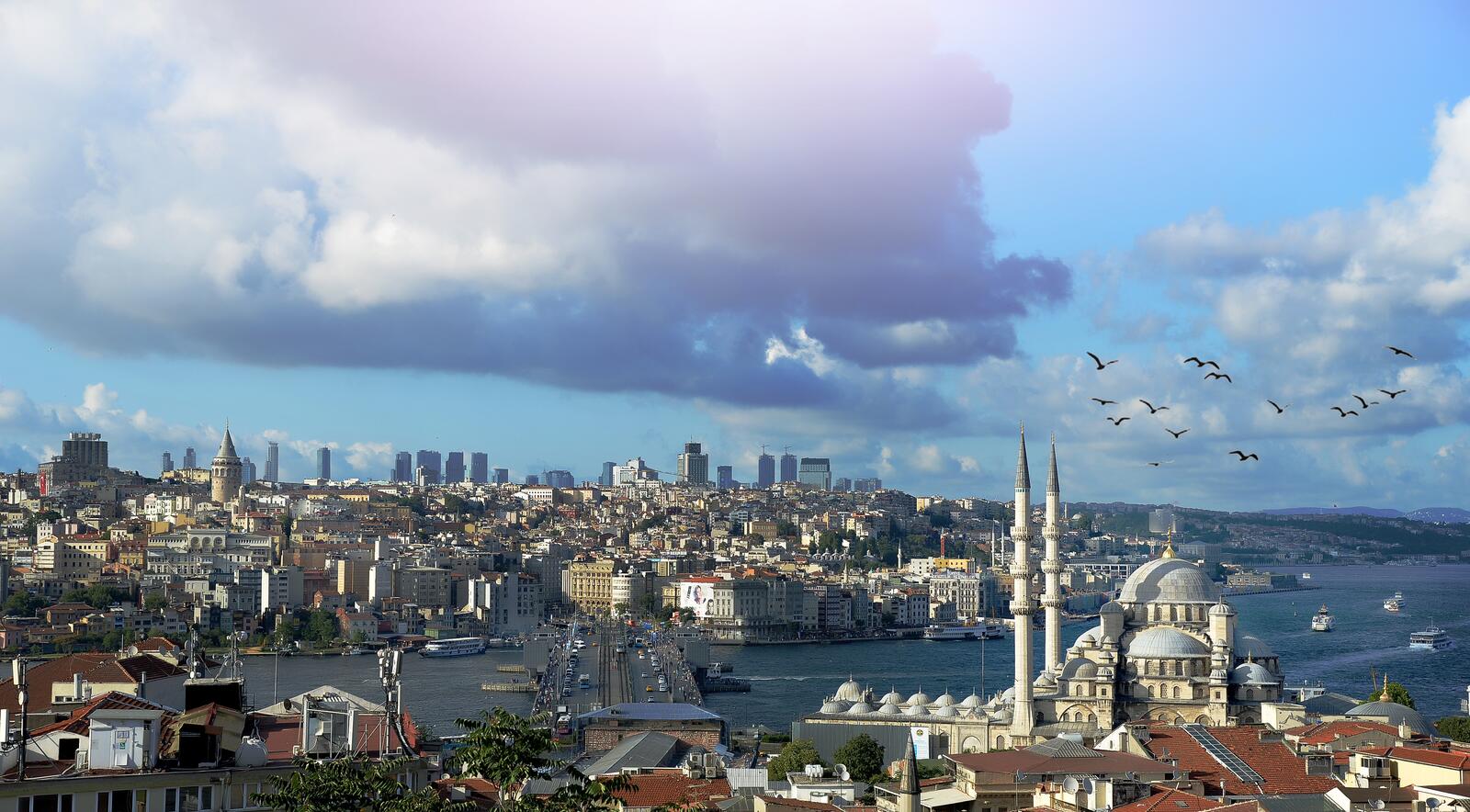 Бесплатное фото Просторы турецкого города
