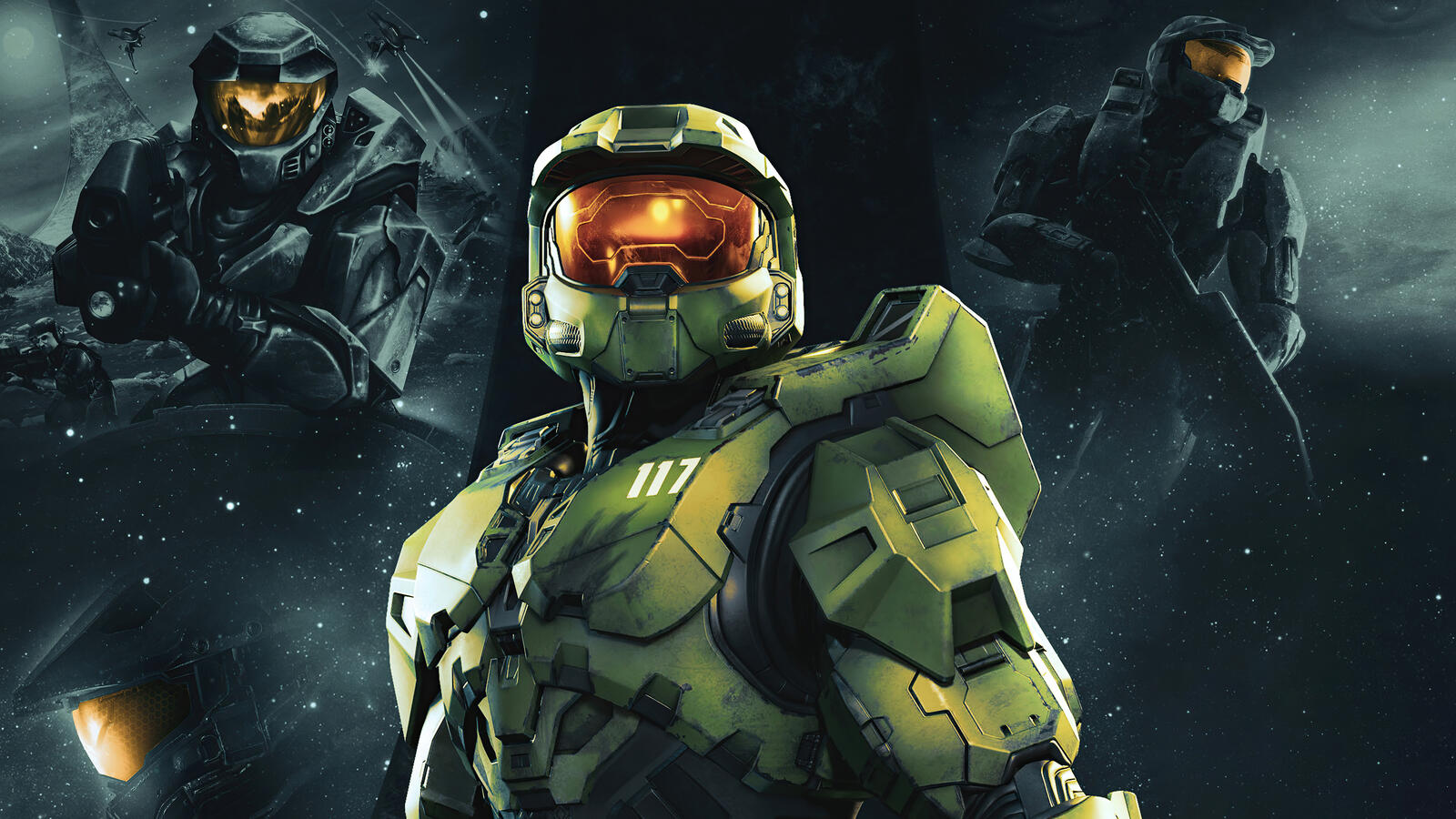Бесплатное фото Солдат из игры Halo