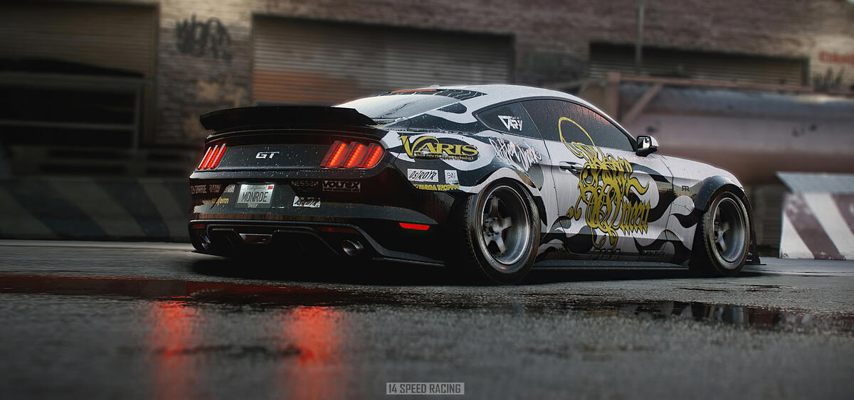 Ford Mustang из игры Need for Speed
