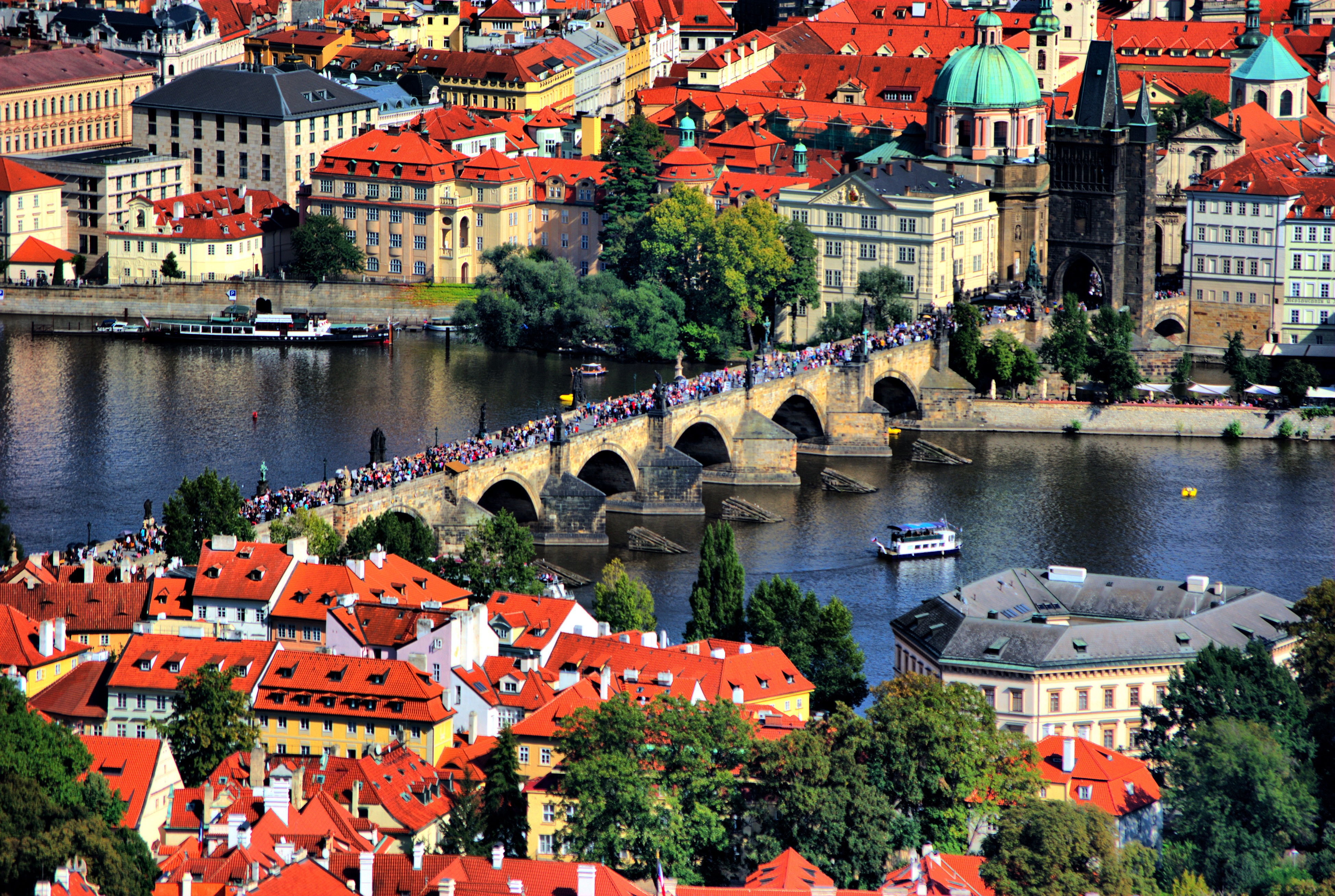 Free photo Prague cityscape
